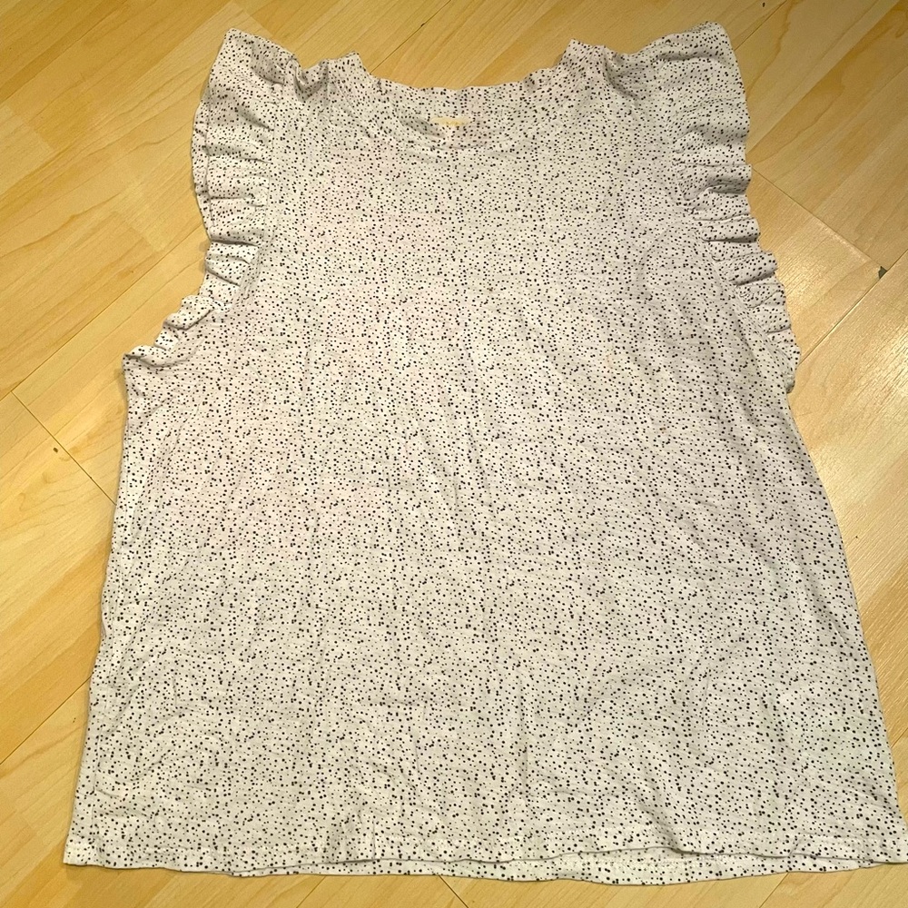 Nation LTD LA Flutter Sleeve Tank, sz L